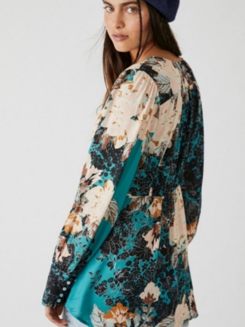 Free People Mikayla Printed Tunic Top - Picture 4 of 12